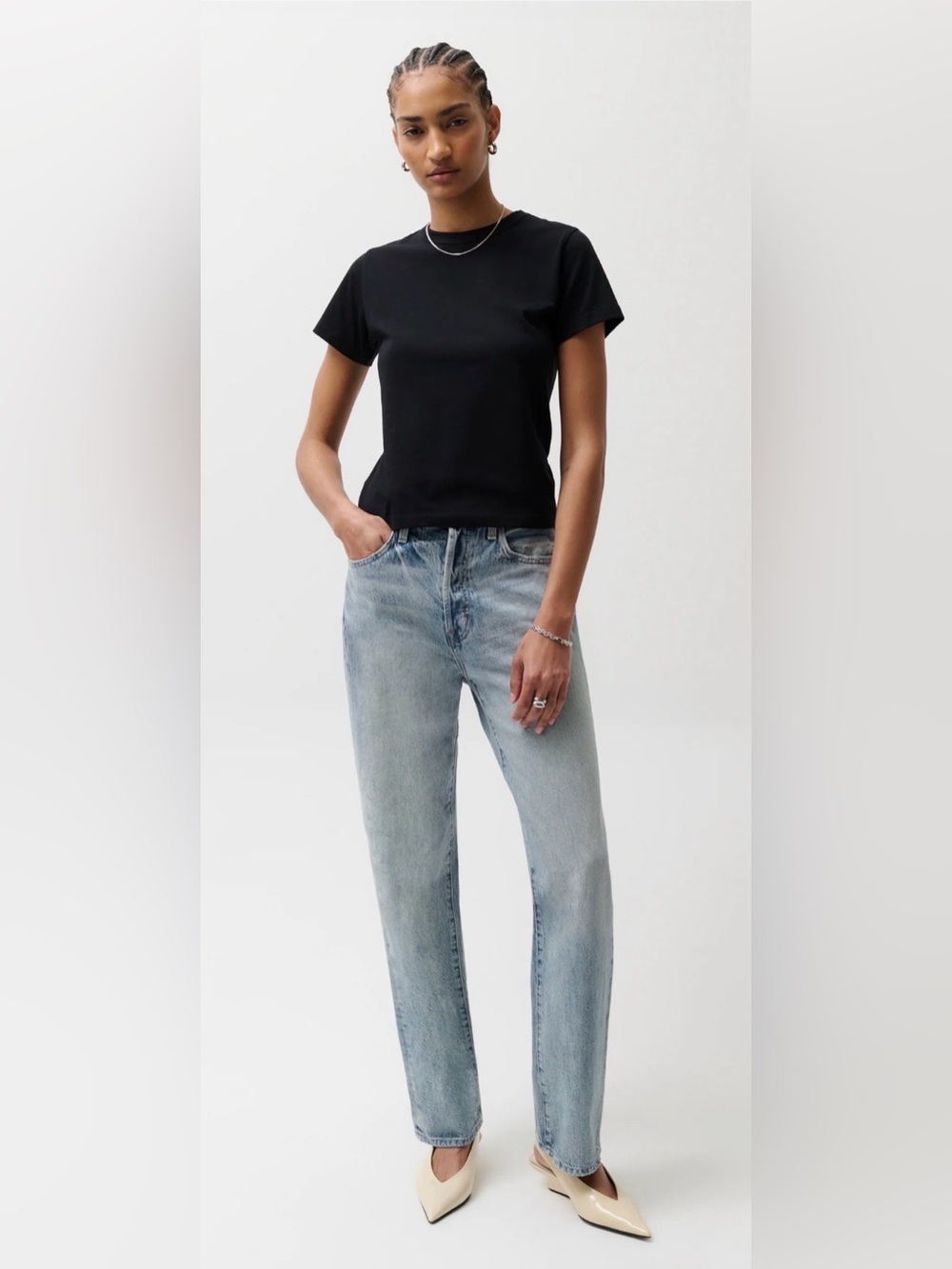 Pistola CASSIE SUPER HIGH RISE STRAIGHT JEAN Size 30